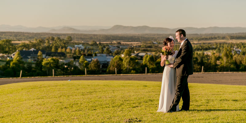 Hunter valley wedding photo